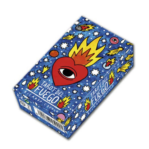 Tarot Del Fuego Cards Deck By Ricardo Cavolo Fournier Telling Spain