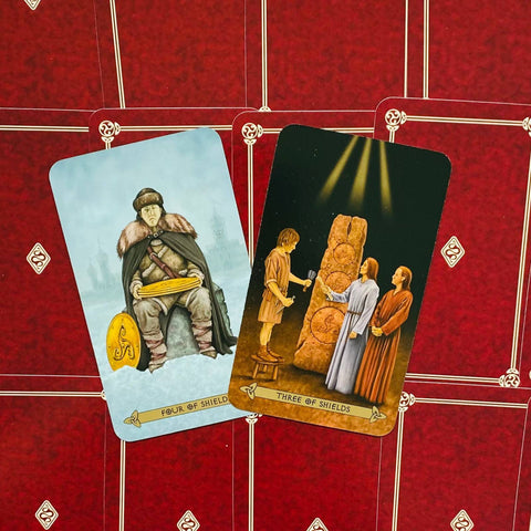 Celtic Tarot Cards Deck Esoteric Telling Kristoffer Hughes Llewellyn