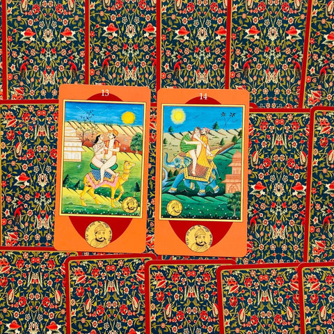 Kamasutra Tarot Cards Deck Erotic And Spiritual Cards Esoteric Lo Scarabeo