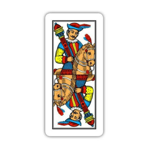 Trevigiane Red 100% Plastic Tarot Playing Cards Deck Modiano Esoteric Bordo