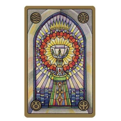 Symbolon Standard Tarot Deck Cards Esoteric Telling French Edition Agm