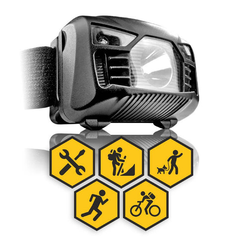 EverActive Viper HL-160 LED Headlamp Flashlight 160 Lumens Rechargeable Headlight