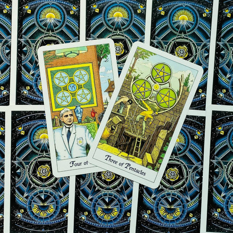 Cosmic Tarot Deck Cards Norbert Losche Esoteric Telling