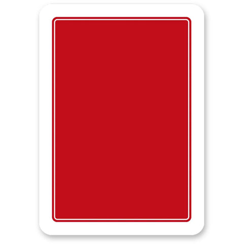 Poker Club F/N Red Back Playing Cards Deck Poker Size  Modiano