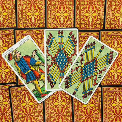 Universal Tarot Of Marseille Deck Cards Esoteric Telling Lo Scarabeo