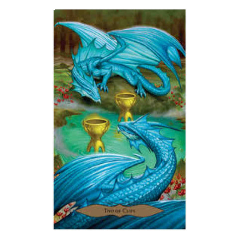 Tarot Of Dragons Cards Deck Llewellyn Shawn Mackenzie Firat Solhan Spirit