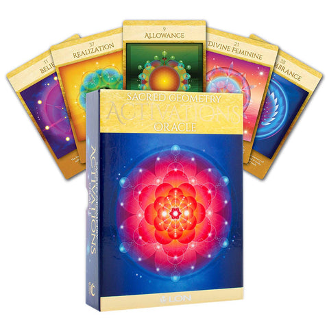 Sacred Geometry Activations Oracle Cards Deck Esoteric Lon Art Beyond Words