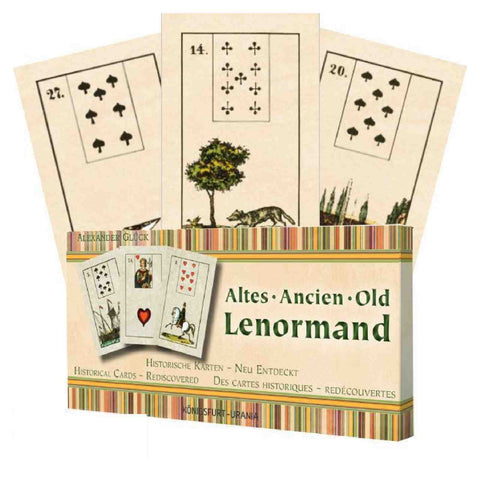 Old Lenormand Deck Cards Altes Ancien Historical Cards Alexander Gluck Agm