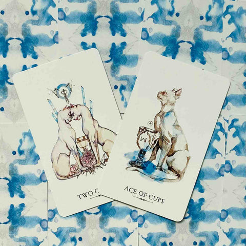 Linestrider Mini Tarot Cards Deck – Pocket Size Esoteric Tarot