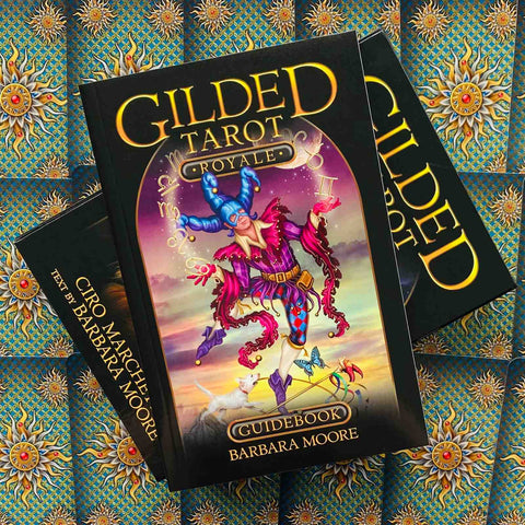 Gilded Tarot Royale Cards Deck Book Kit Set Ciro Marchetti Moore Llewellyn
