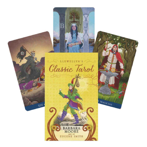 Llewellyn'S Classic Tarot Mini Cards Deck Esoteric Barbara Moore Llewellyn