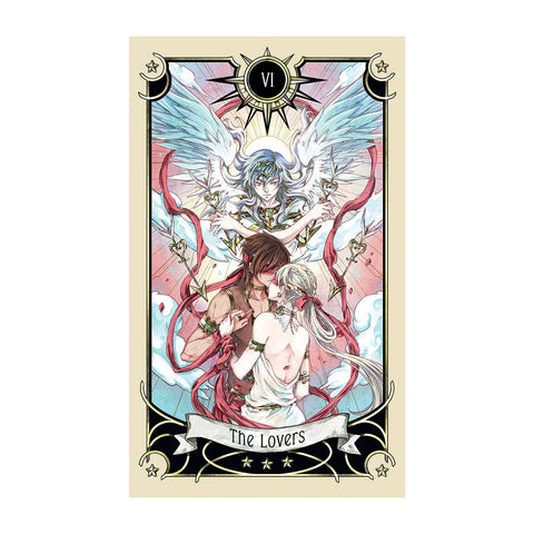 Mystical Manga Tarot Cards Deck Esoteric Telling Barbara Moore Llewellyn