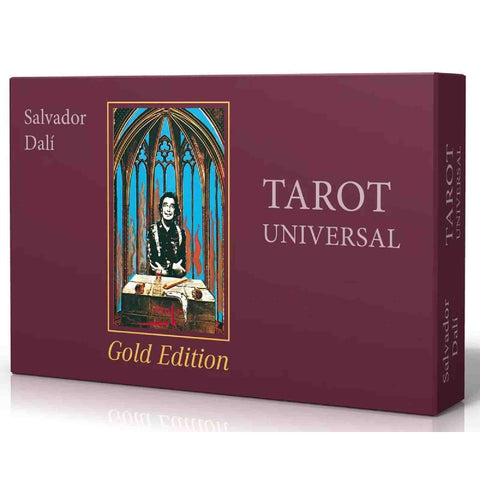 Salvador Dali Tarot Universal: Gold Edition Hardcover Cold Cut J. Fiebig Agm