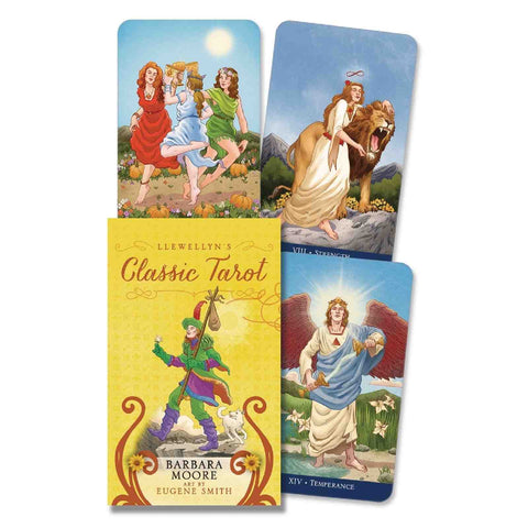 Llewellyn'S Classic Tarot Mini Cards Deck Esoteric Barbara Moore Llewellyn