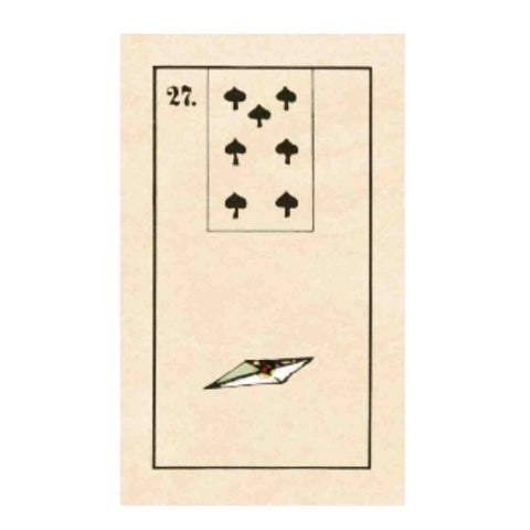 Old Lenormand Deck Cards Altes Ancien Historical Cards Alexander Gluck Agm