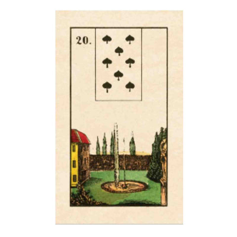 Old Lenormand Deck Cards Altes Ancien Historical Cards Alexander Gluck Agm