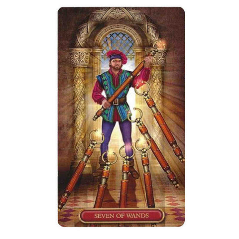 Gilded Tarot Royale Cards Deck Ciro Marchetti Barbara Moore Llewellyn