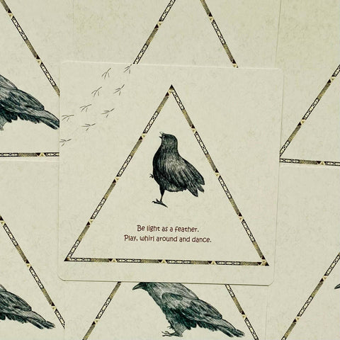 Raven Oracle Cards Deck Gabi Bucker Inspiration Blank Esoteric Agm