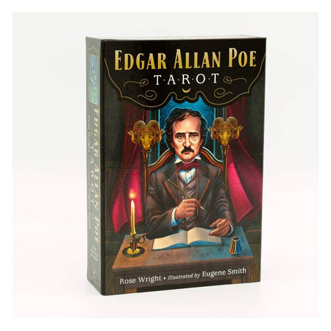 Edgar Allan Poe Tarot Cards Deck And Book Kit Llewellyn Esoteric Spiritual With Bag