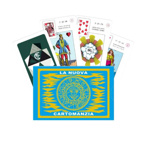 La Nuova Cartomancy Tarot Playing Cards Deck Modiano Magic Esoteric