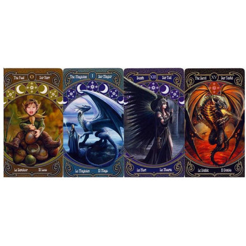 Anne Stokes Legends Tarot Deck Cards Divination Esoteric Fournier