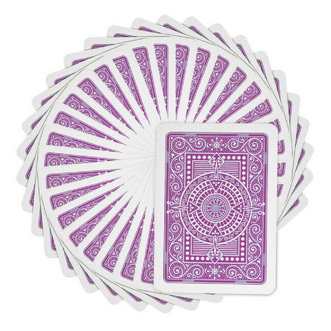 Texas Poker Hold Em Purple Playing Cards Modiano Jumbo Index Poker Size