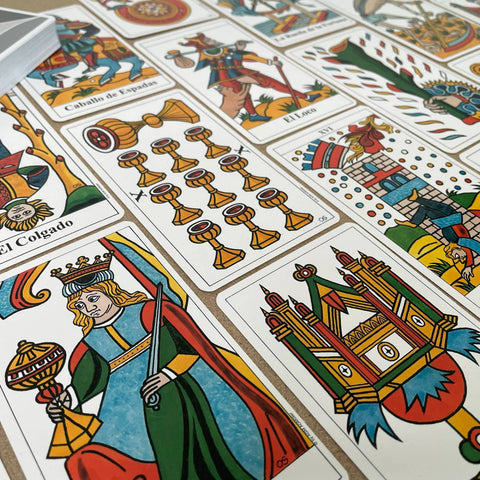 Tarot De Marseille Convos French Edition Cards And Instruction Booklet Agm