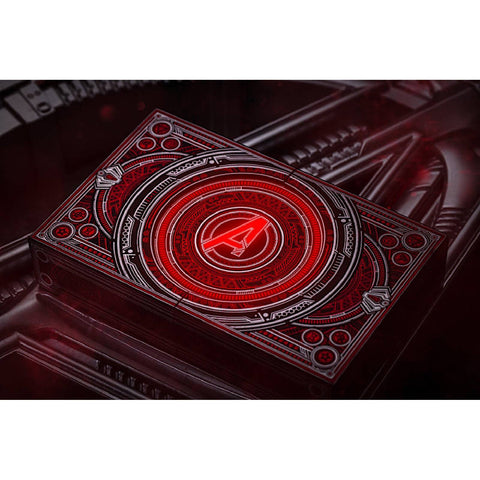 Avengers Ultron Playing Cards 2 Decks Pvc & Paper Led Lights Difatta