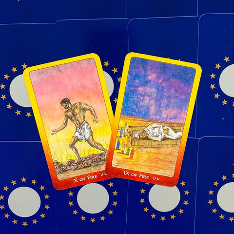 Tarot Of The Orishas Cards Deck Llewellyn Zolrak Durkon 77 Cards Guidebook