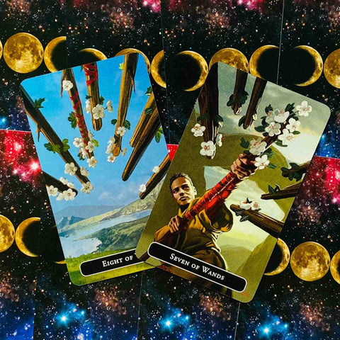The Witches Tarot Mini Cards Deck Llewellyn Ellen Dugan Esoteric Fortune