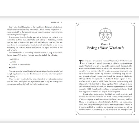 Welsh Witchcraft Starling A Guide To Spirits Lore Magic Wales  Book Llewellyn