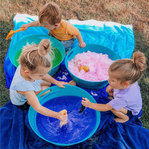 Slime Play Goo Blue Slimy Gelli Baff Jelly Bath Kids Children
