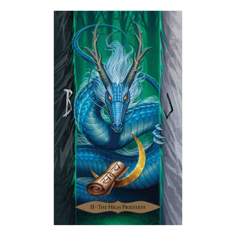 Tarot Of Dragons Cards Deck Llewellyn Shawn Mackenzie Firat Solhan Spirit