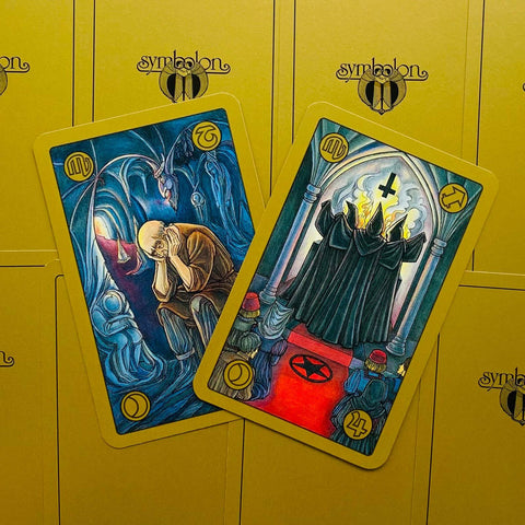 Symbolon Pocket Tarot Deck of Remembrance Cards Fortune Telling Agm
