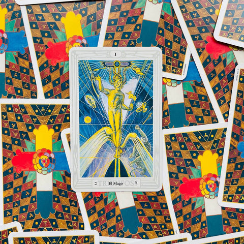 El Tarot Thoth de Aleister Crowley Standard Cards Spanish With Bag