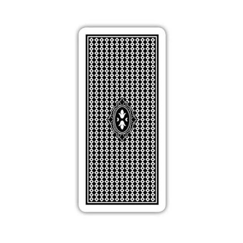 Trevigiane Red 100% Plastic Tarot Playing Cards Deck Modiano Esoteric Bordo