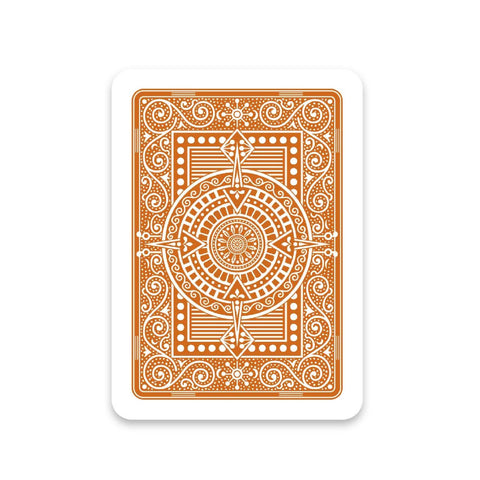 Texas Poker Hold Em Orange Playing Cards Deck Modiano Jumbo Index Poker Size