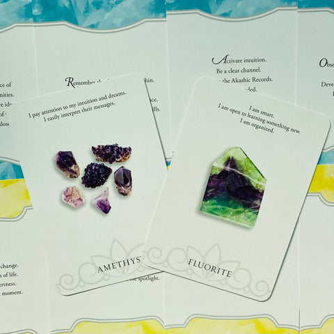 Crystal Intentions Oracle Guidance Affirmations Llewellyn Margaret Ann Lembo