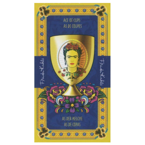 Frida Kahlo Tarot Cards Deck Blue Spirit Esoteric Fournier