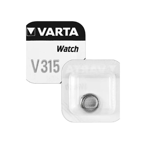 Varta V315 Silver Oxide Coin Battery 1.55V – Single Pack