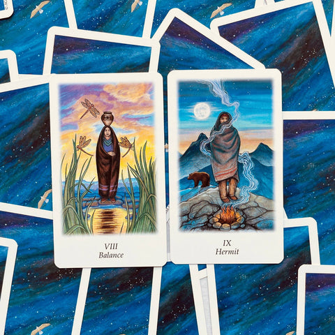 Vision Quest Tarot Cards Deck By Gayan Sylvie Winter Esoteric Agm