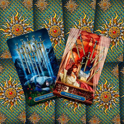 Gilded Tarot Royale Mini Cards Deck Llewellyn Ciro Marchetti Small Edition