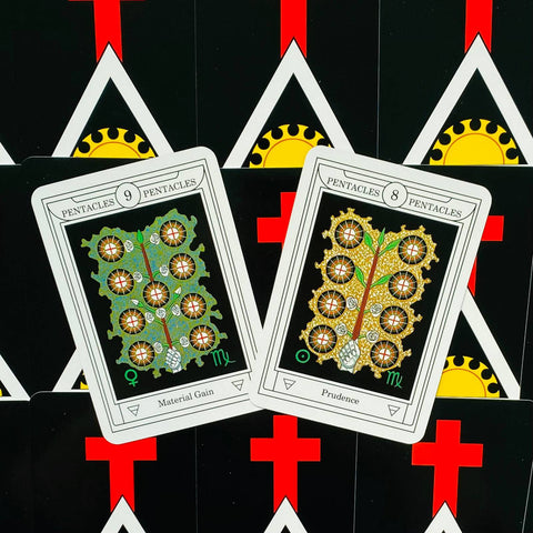 Golden Dawn Magical Tarot Cards Deck Book Set Chic Cicero Esoteric Llewellyn