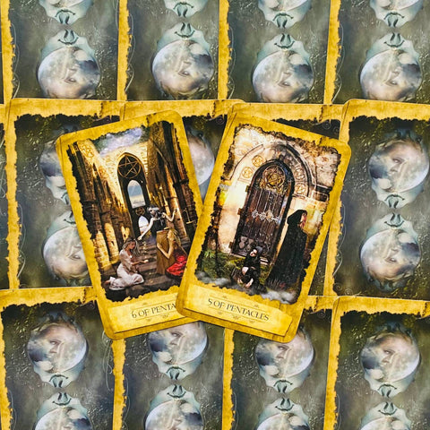 Mystic Dreamer Tarot Cards Deck Esoteric Telling Barbara Moore Llewellyn