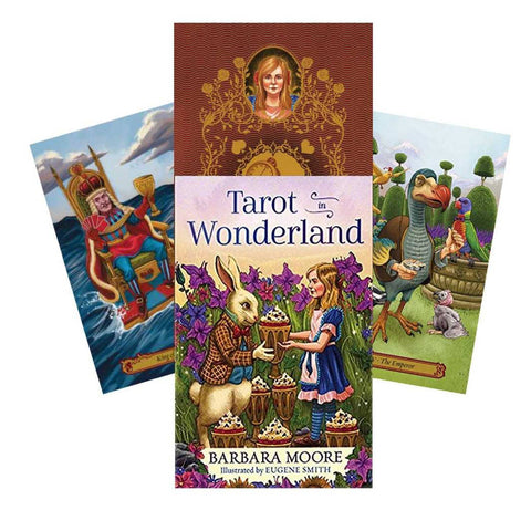 Tarot In Wonderland Tarot Cards Deck Barbara Moore Telling Llewellyn