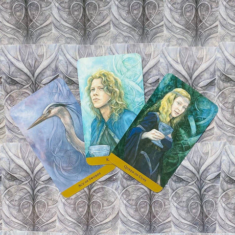 Tarot Of The Hidden Realm Tarot Cards Deck Julia Jeffrey Llewellyn With Bag