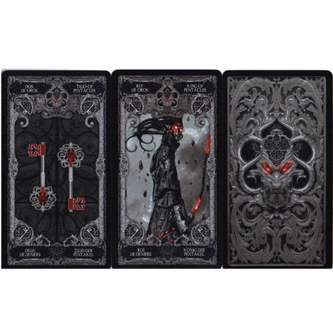 Xiii Tarot By Nekro Cards Deck Gothic Baroque Fantasy Art Esoteric Fournier