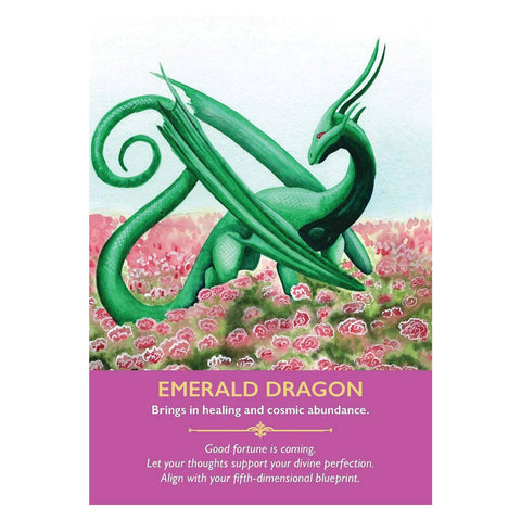 Dragon Oracle Cards & Guidebook – Mystical Dragon Spirit Divination Deck