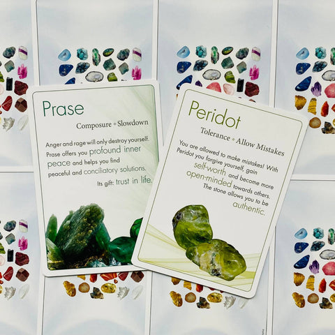 Healing Stones Cards Deck For Health Vital Energy & Power K.Lemke