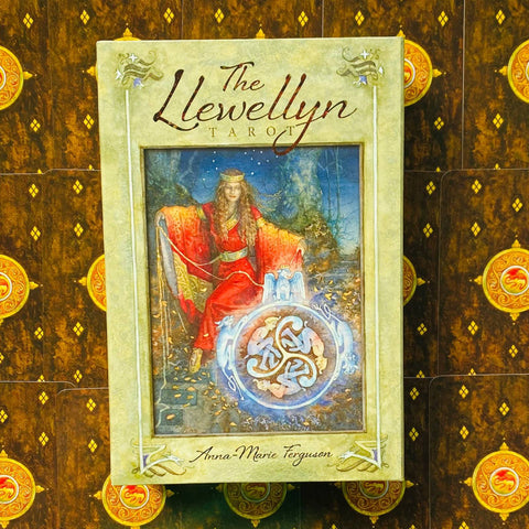 The Llewellyn Tarot Cards Anna Marie Ferguson Deck Book Esoteric Llewellyn
